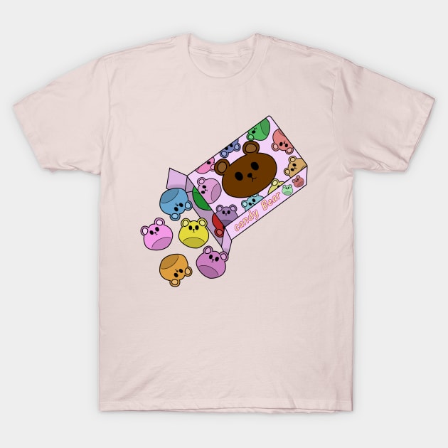 candy bear T-Shirt by LillyTheChibi